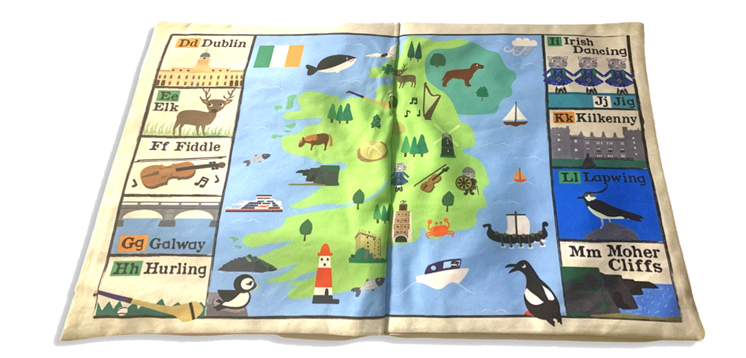 Jo & Nic's Crinkly Cloth Books - Nursery Times Crinkly Newspaper - Ireland