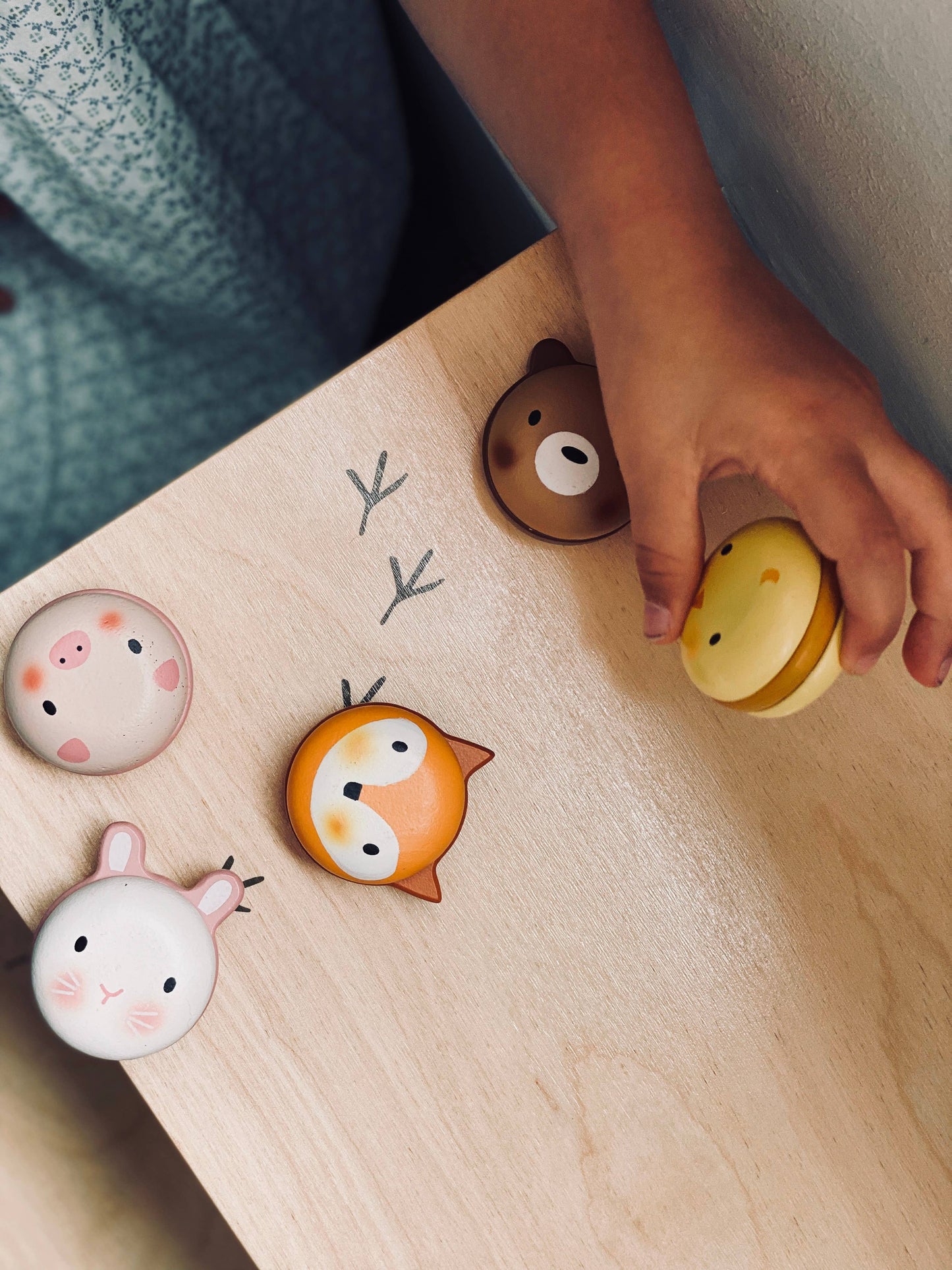 Wooden Pretend Play Tea Party Macarons