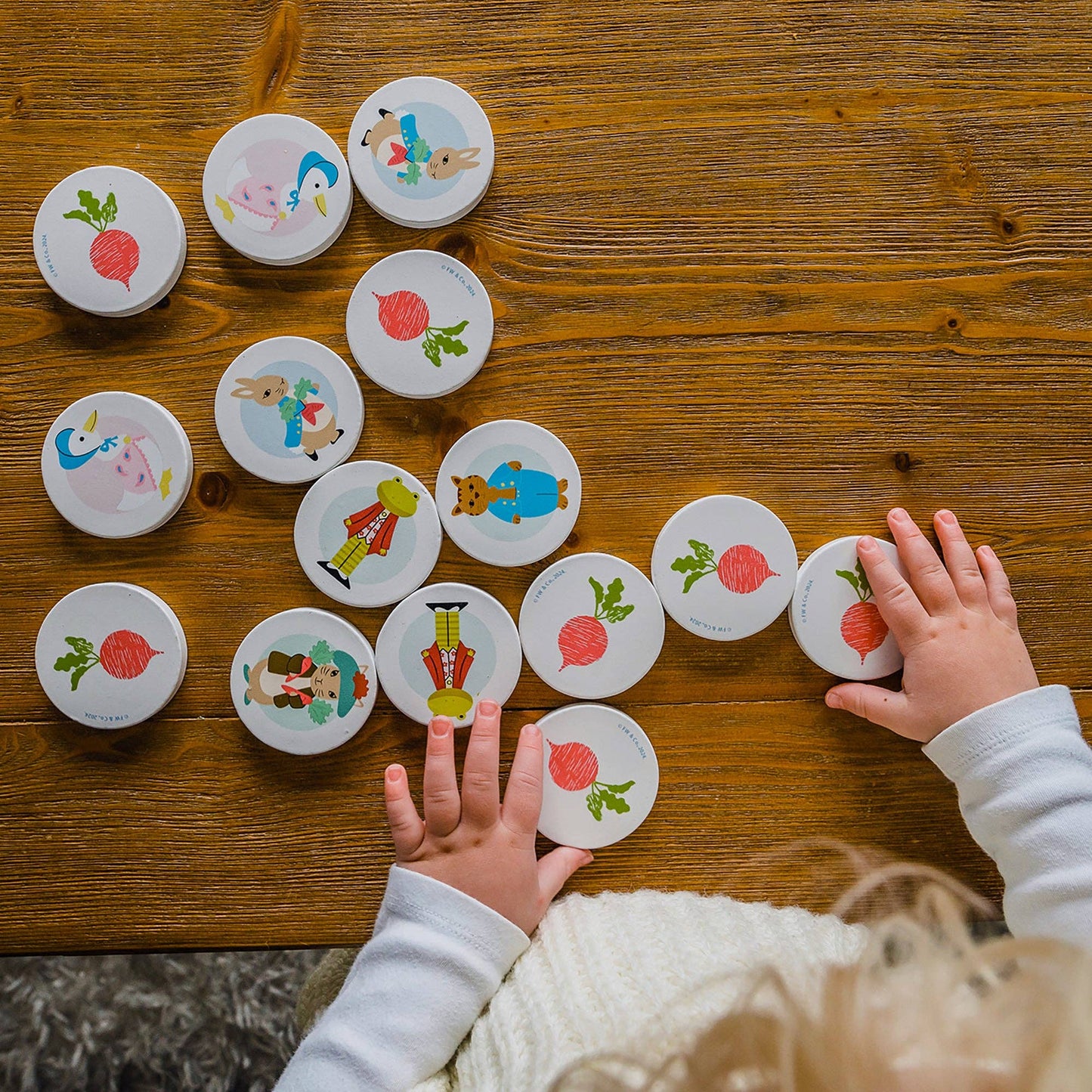 Orange Tree Toys - NEW Wooden Peter Rabbit™ Memory Game