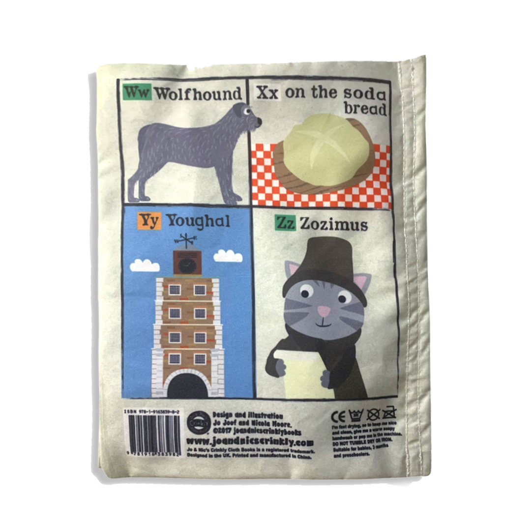 Jo & Nic's Crinkly Cloth Books - Nursery Times Crinkly Newspaper - Ireland