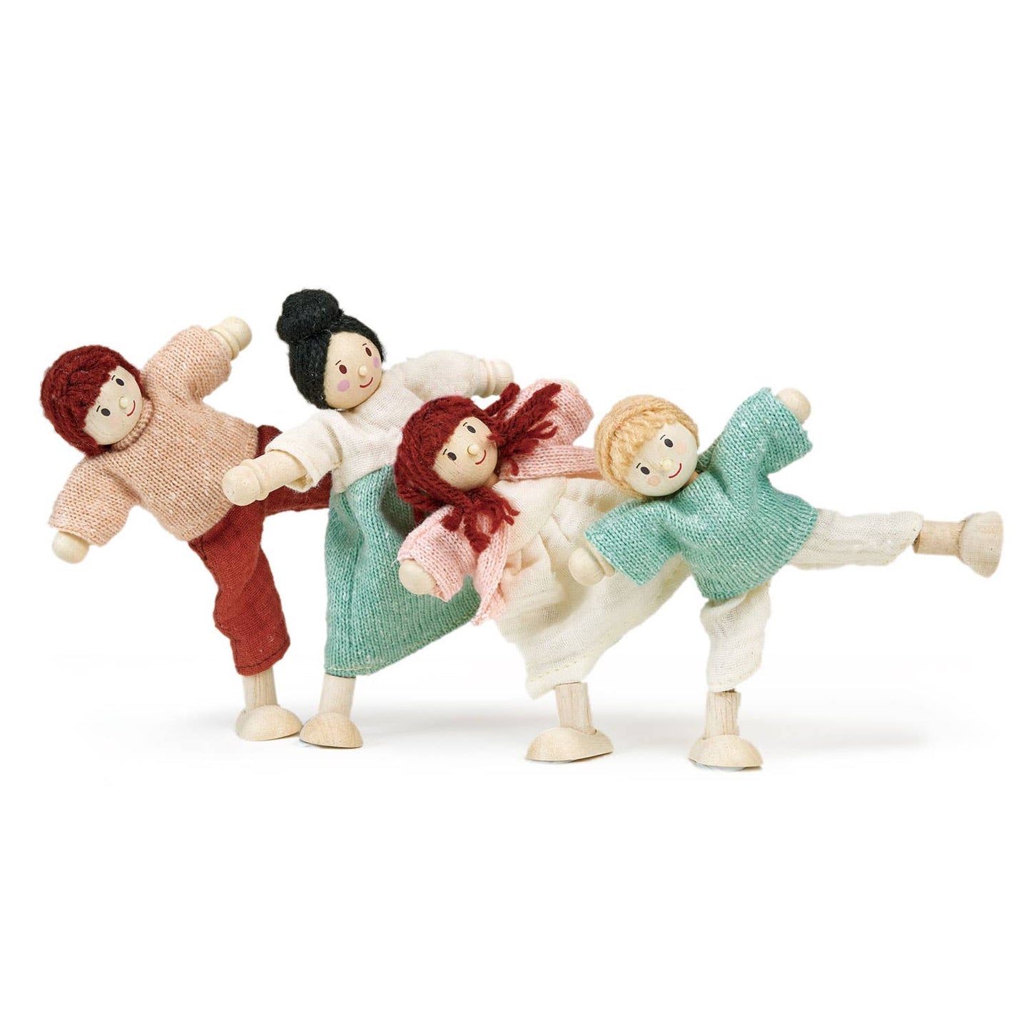 ThreadBear Design Ltd - Wooden Toy The Honeybunch Doll Family For Kids