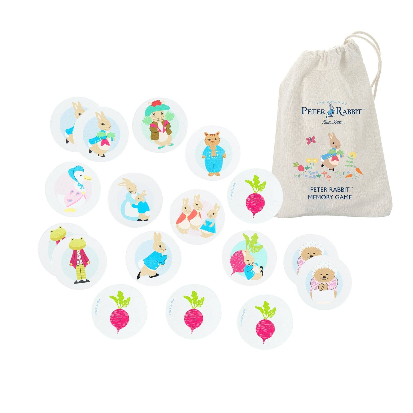 Orange Tree Toys - NEW Wooden Peter Rabbit™ Memory Game
