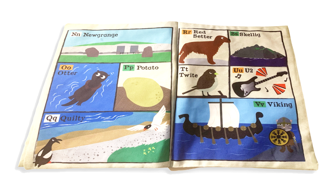 Jo & Nic's Crinkly Cloth Books - Nursery Times Crinkly Newspaper - Ireland