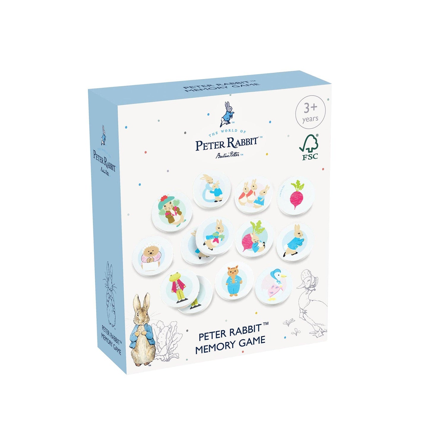 Orange Tree Toys - NEW Wooden Peter Rabbit™ Memory Game