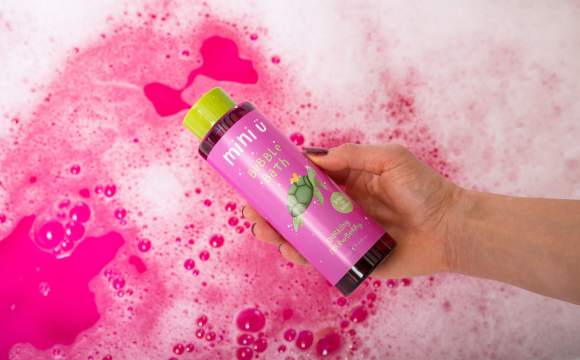 Mini U Sparkling Strawberry Bubble Bath - 250ml