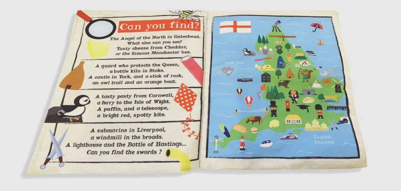 Jo & Nic's Crinkly Cloth Books - Nursery Times Crinkly Newspaper - England