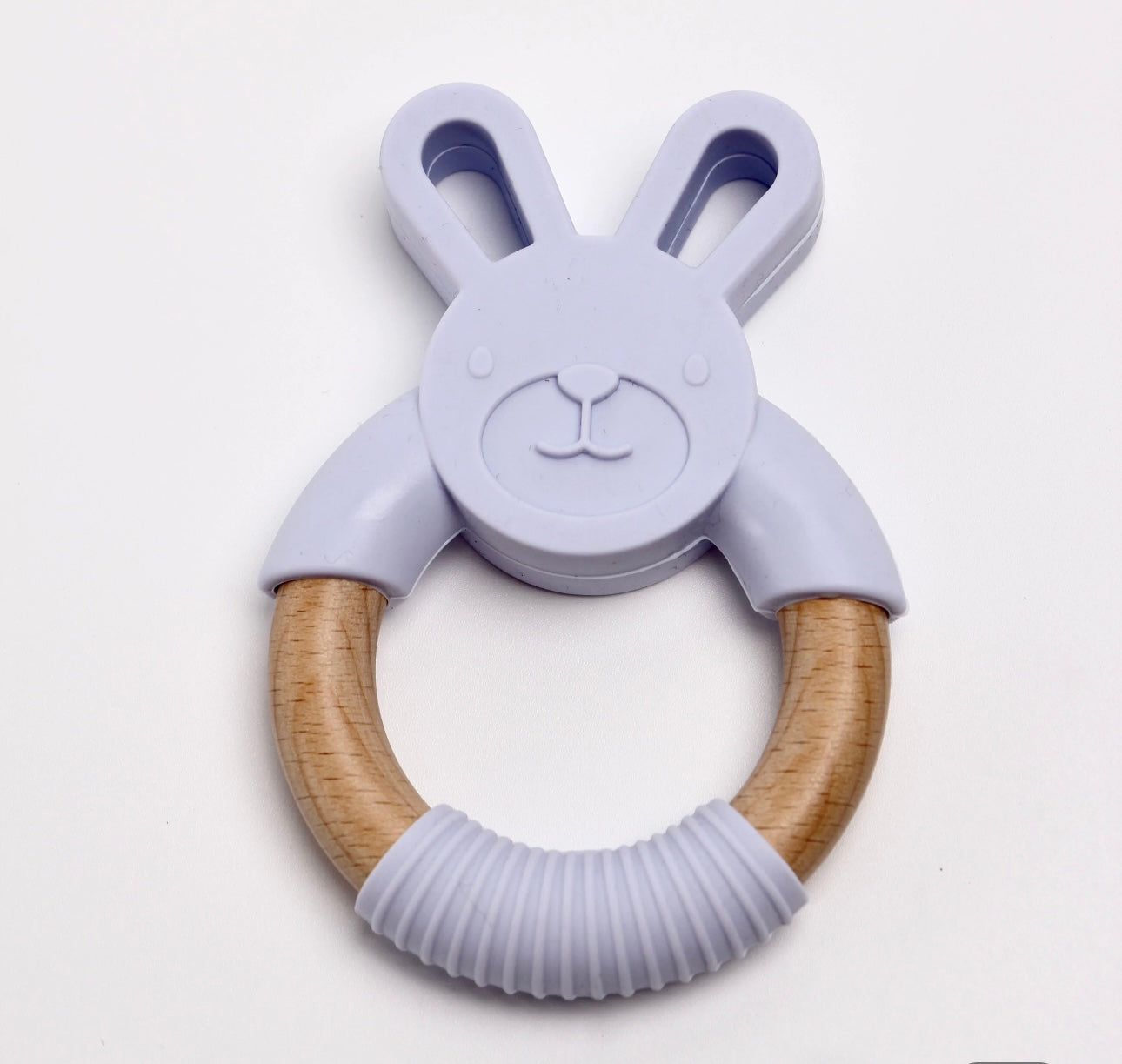 Silicone and Beechwood Teether