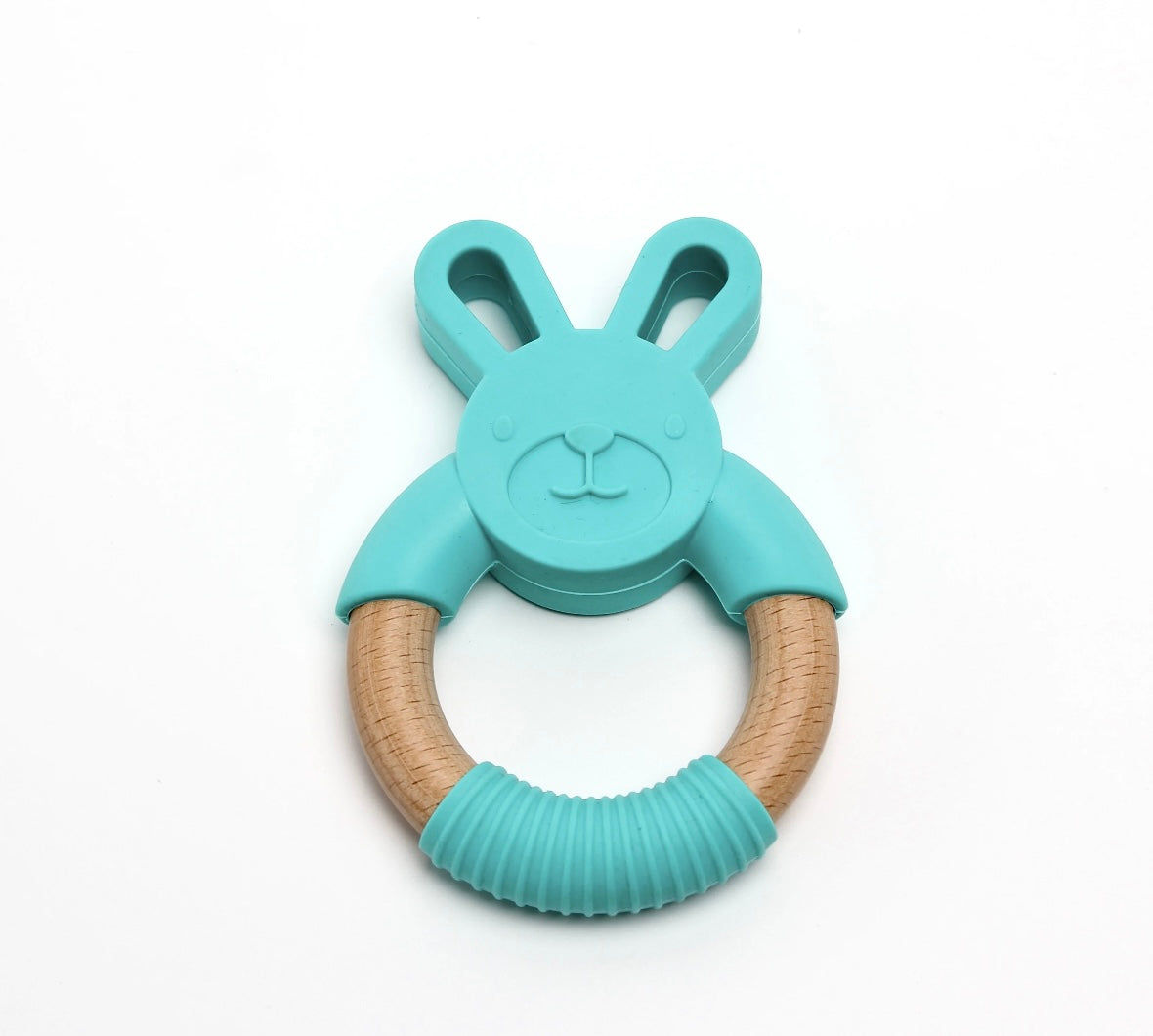 Silicone and Beechwood Teether