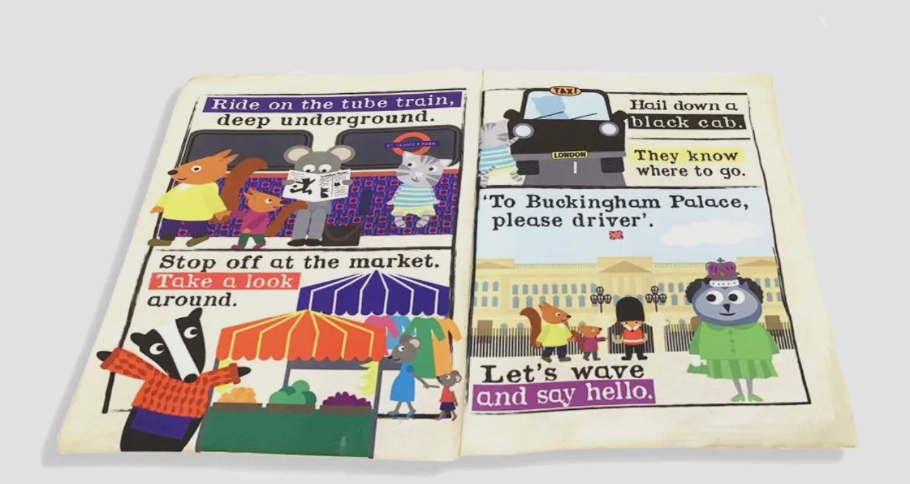 Jo & Nic's Crinkly Cloth Books - Nursery Times Crinkly Newspaper - London