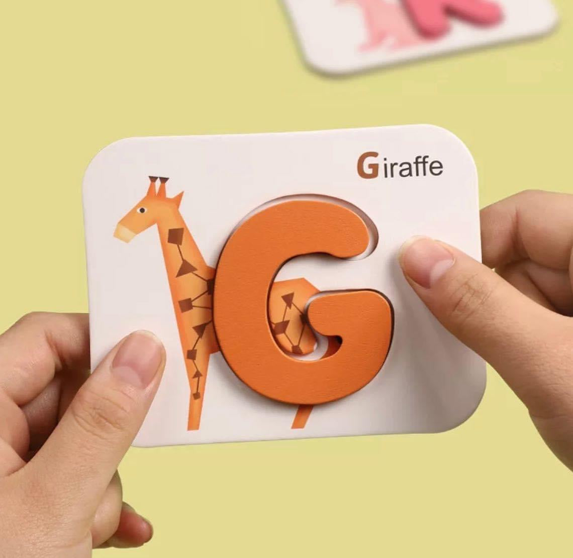 Alphabet and Number Matching Cards