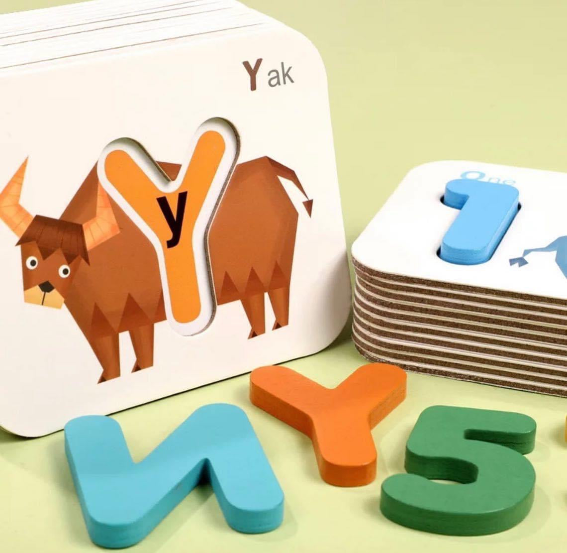 Alphabet and Number Matching Cards