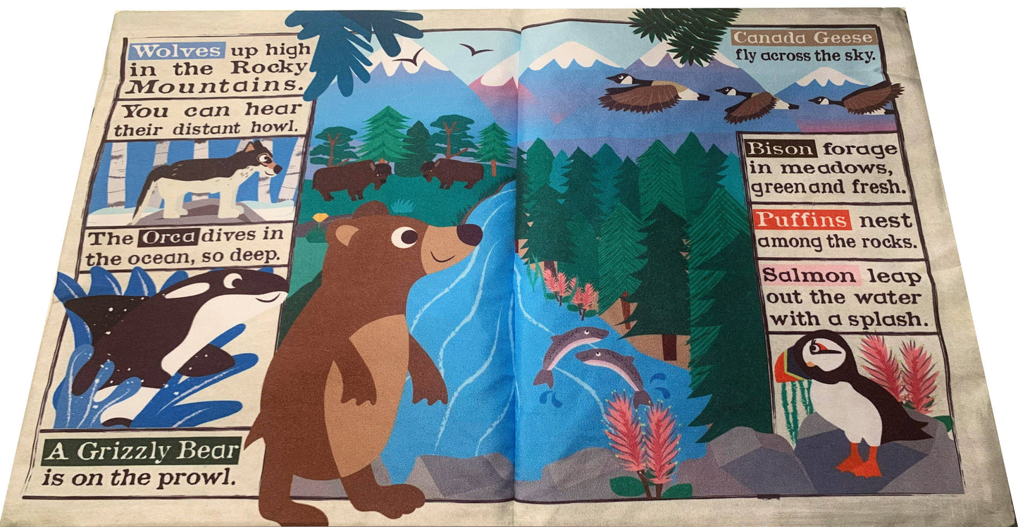 Jo & Nic's Crinkly Cloth Books - Let's Explore Canada