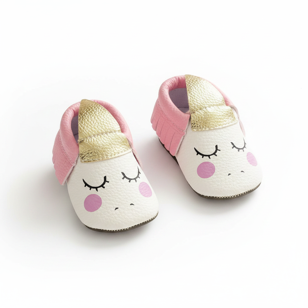 Unicorn Pink Moccasins 4