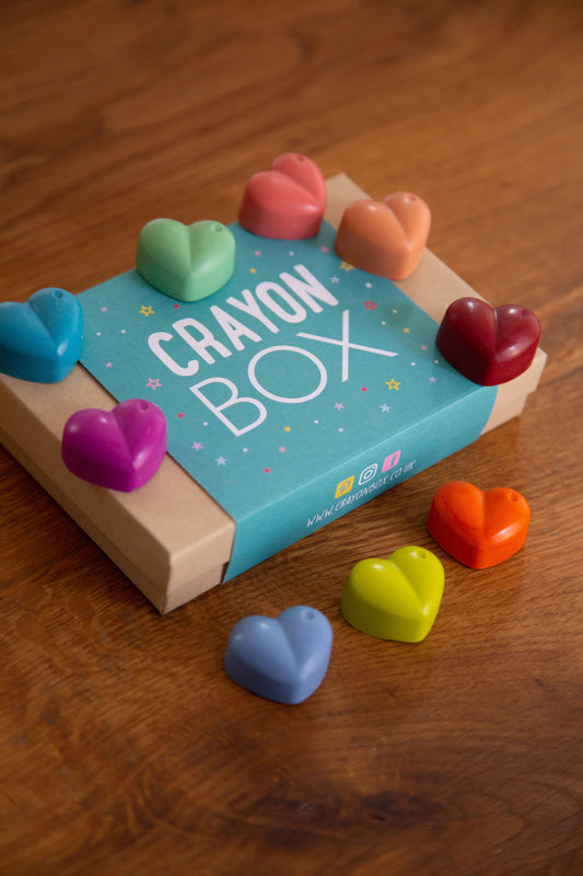 Crayon Box Crayons - Love Heart Crayons