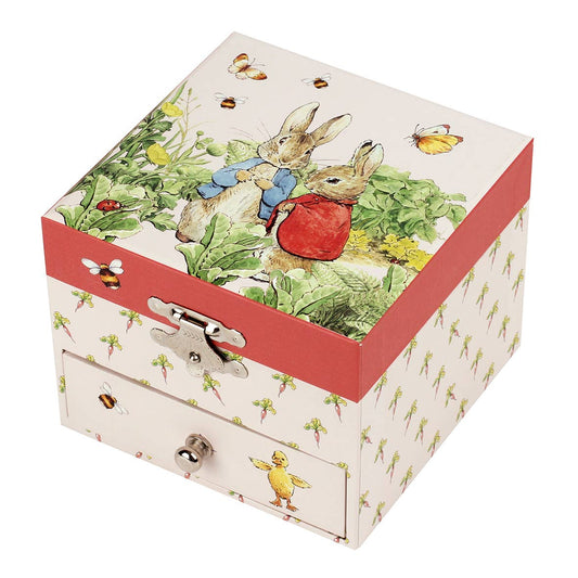 Music Box - Traditional Peter Rabbit Red Trim
