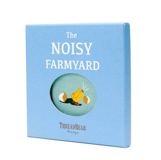 ThreadBear Design Ltd - Noisy Farmyard Rag Book