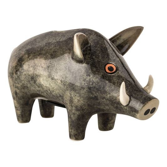 Hannah Turner Ltd - Handmade Ceramic Wild Boar Money Box