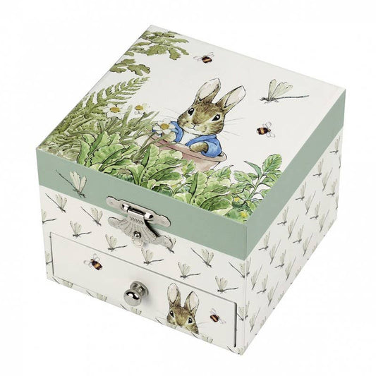 Music Box - Traditional Peter Rabbit Blue Trim