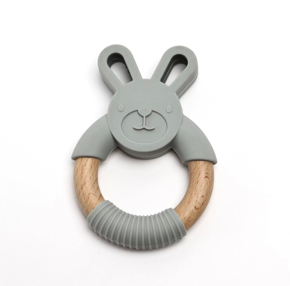 Silicone and Beechwood Teether