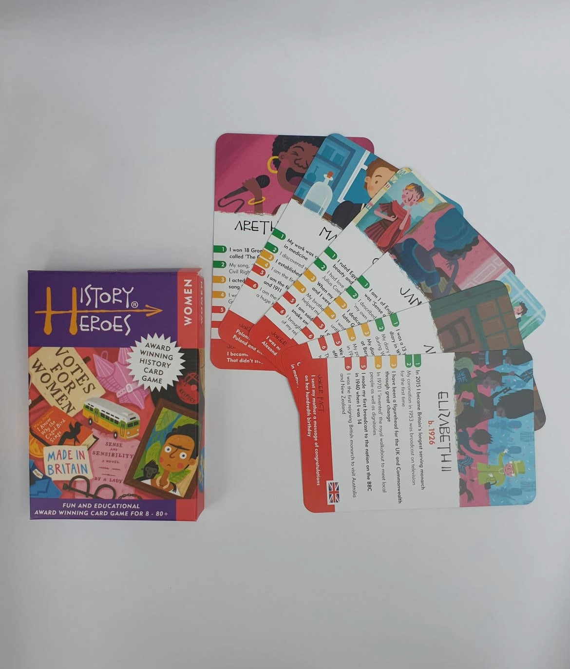 History Heroes - History Heroes: WOMEN in history card game