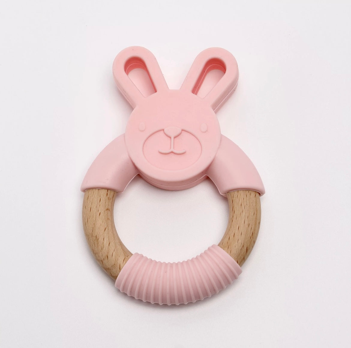 Silicone and Beechwood Teether