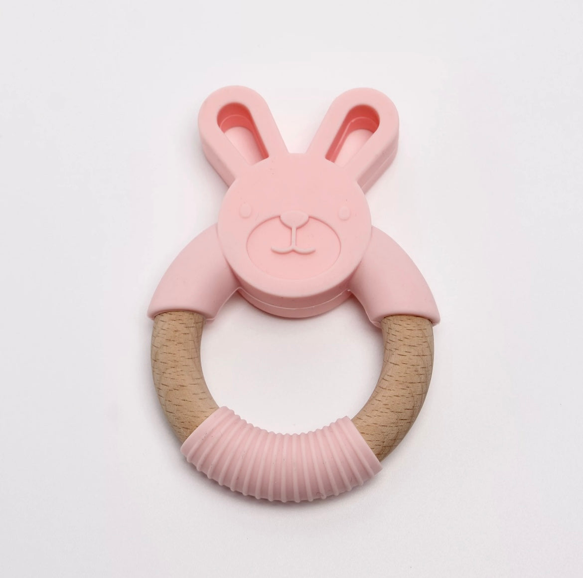 Silicone and Beechwood Teether
