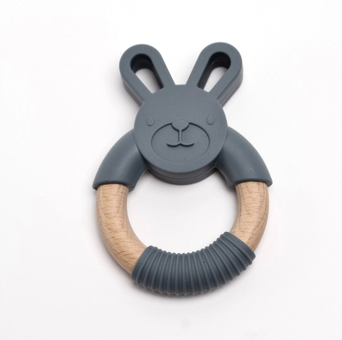 Silicone and Beechwood Teether