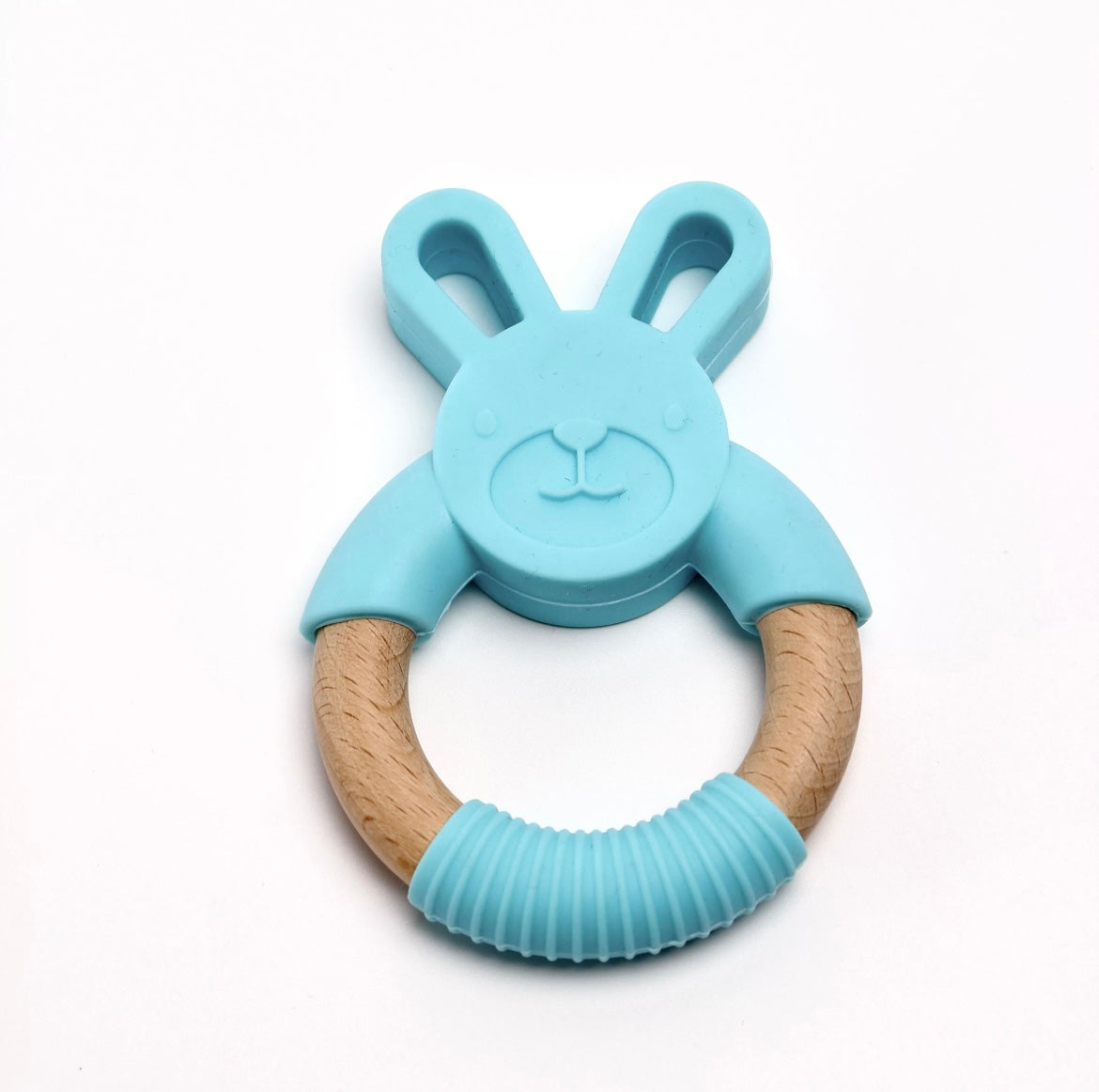 Silicone and Beechwood Teether