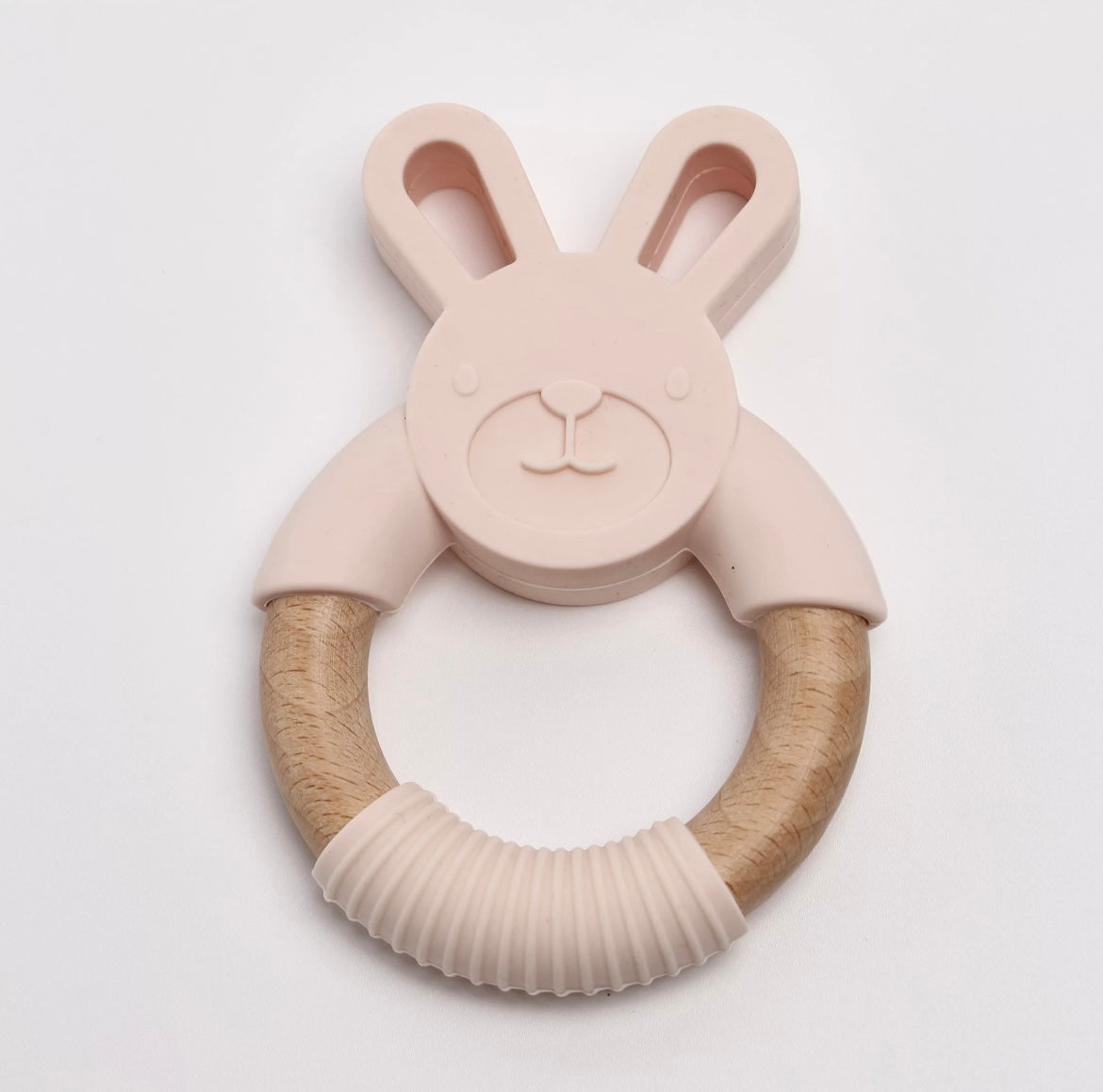 Silicone and Beechwood Teether