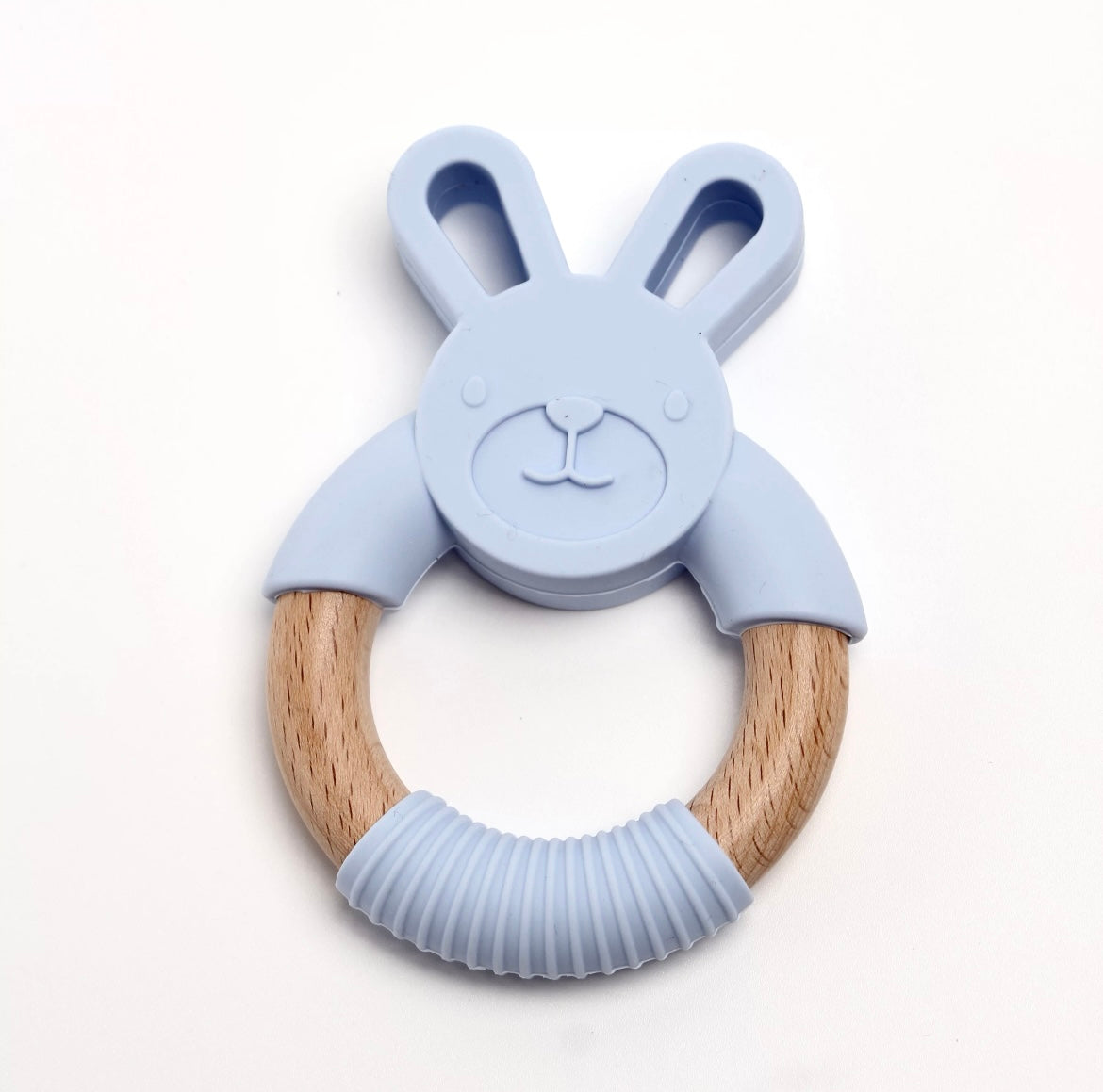 Silicone and Beechwood Teether