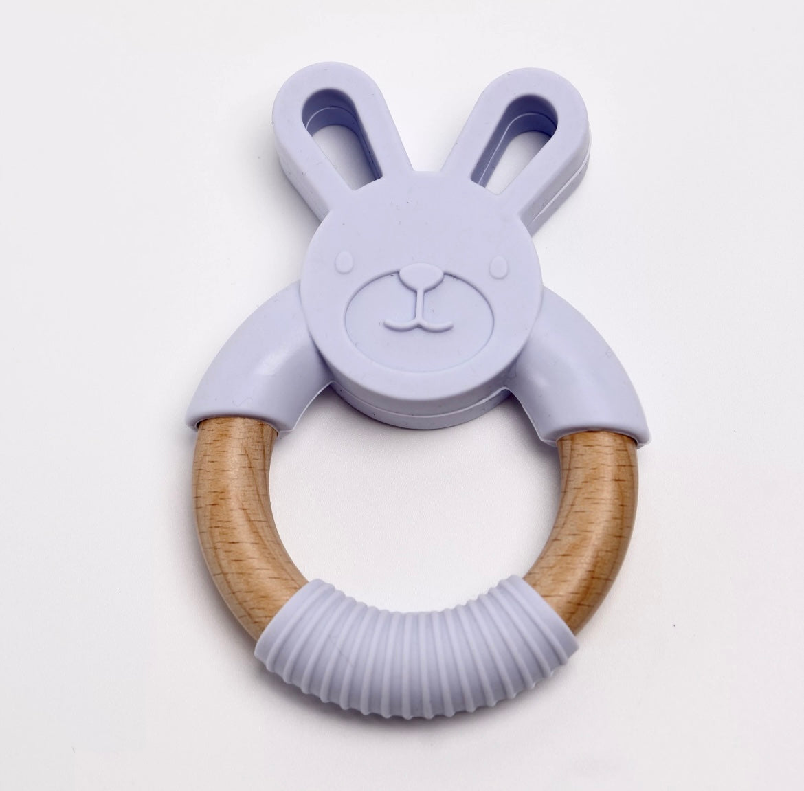Silicone and Beechwood Teether
