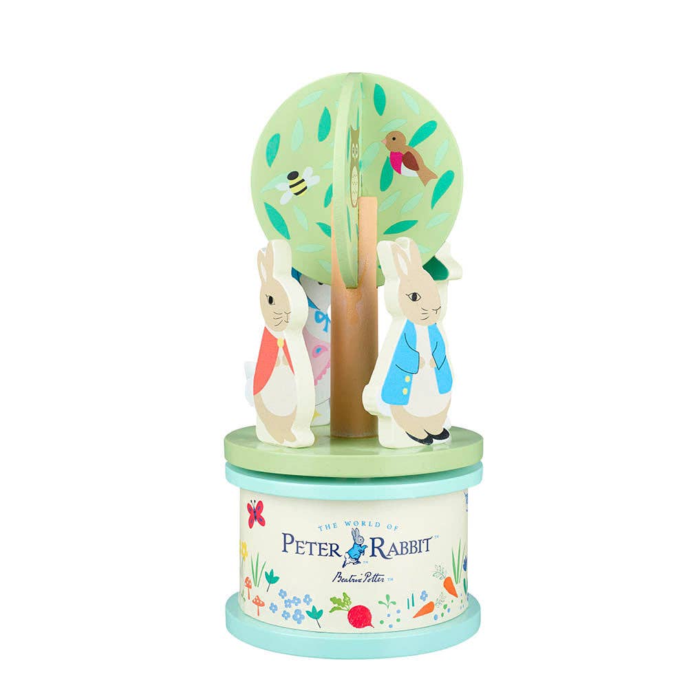 Orange Tree Toys - NEW Woodend Peter Rabbit™ Musical Carousel