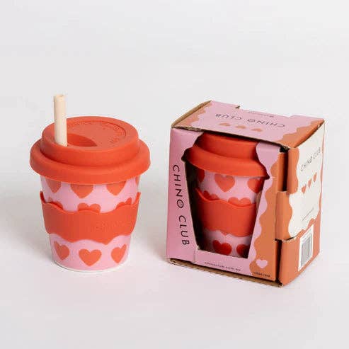 Heart Valentines Babychino Cup 4oz