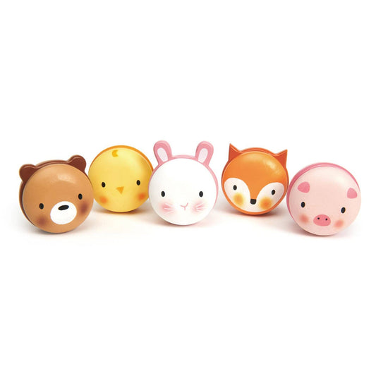 Wooden Pretend Play Tea Party Macarons