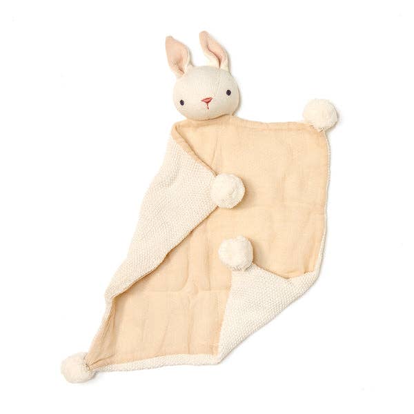 Baby Threads Cream Bunny - Organic Comforter 25cm