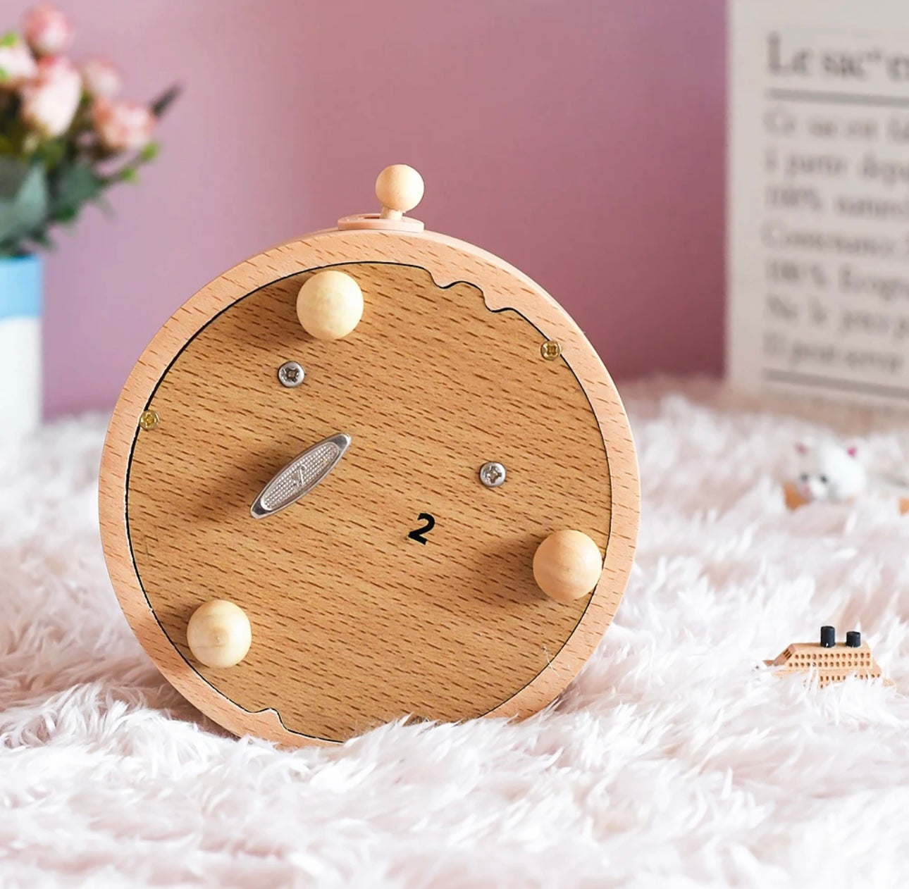 Wooden Music Box - Statue of Liberty