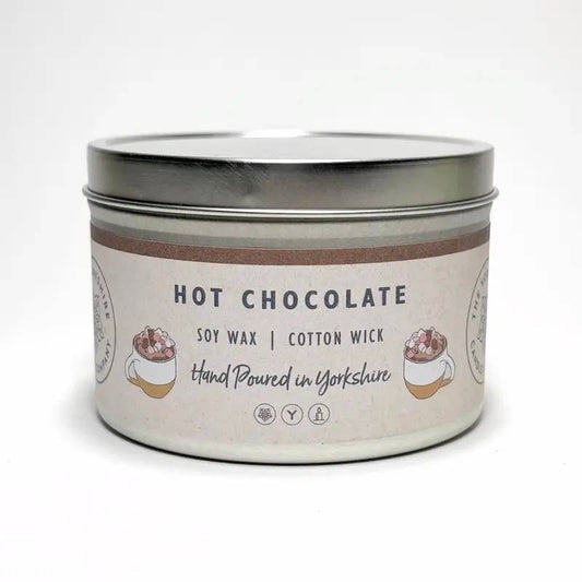 Hot Chocolate Small Tin |Scented Candle |Vegan Friendly