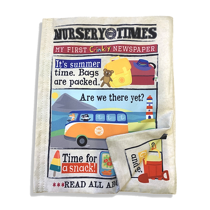 Nursery Times Crinkly Newspaper - Summer