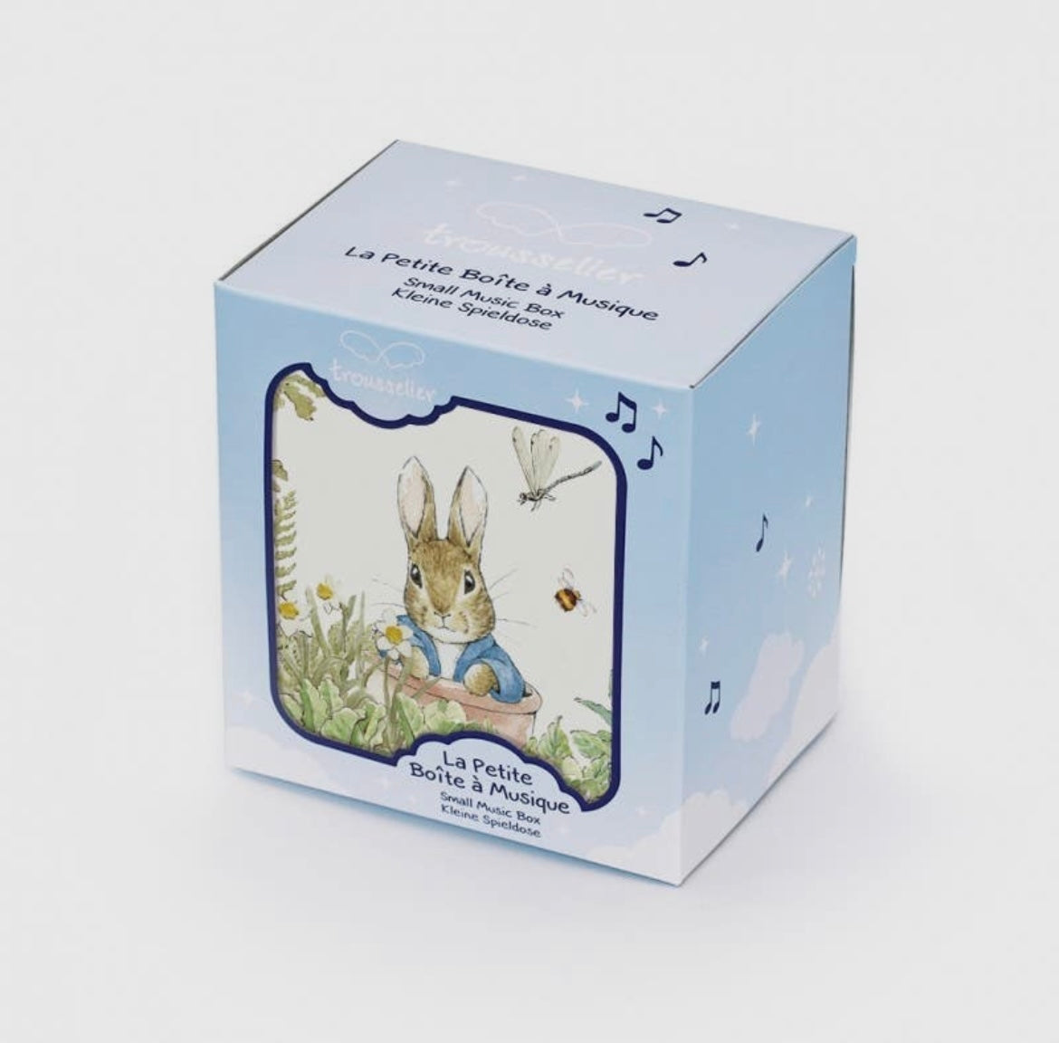 Music Box - Traditional Peter Rabbit Blue Trim