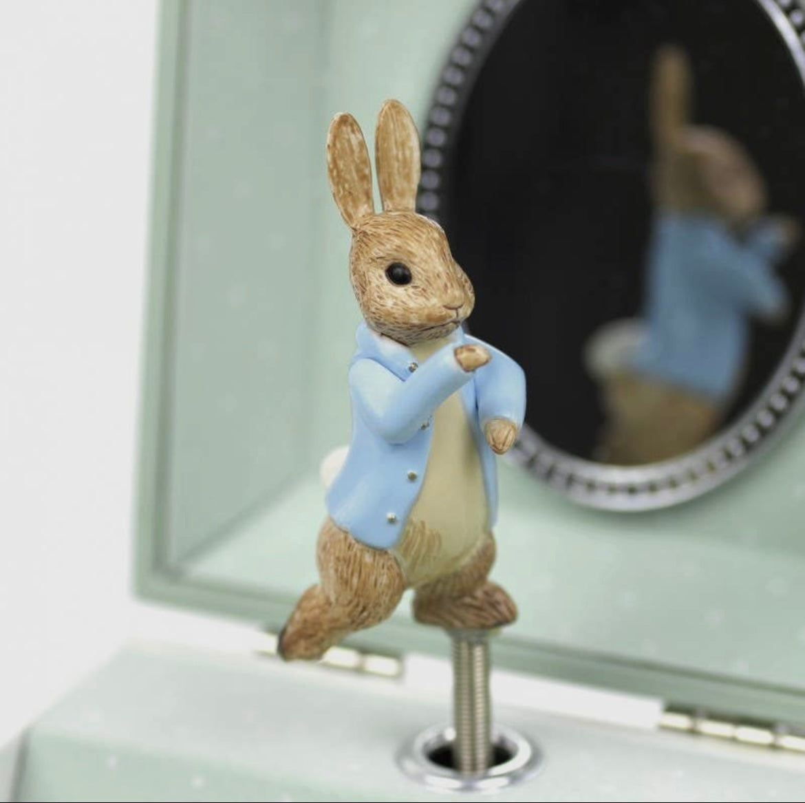 Music Box - Traditional Peter Rabbit Blue Trim